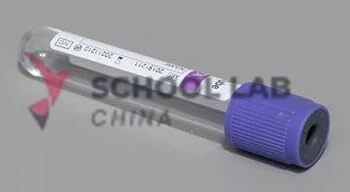 Tube, vacuum, EDTA, 6 ml, box/100